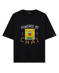 Powered By Chai Oversized T-Shirt