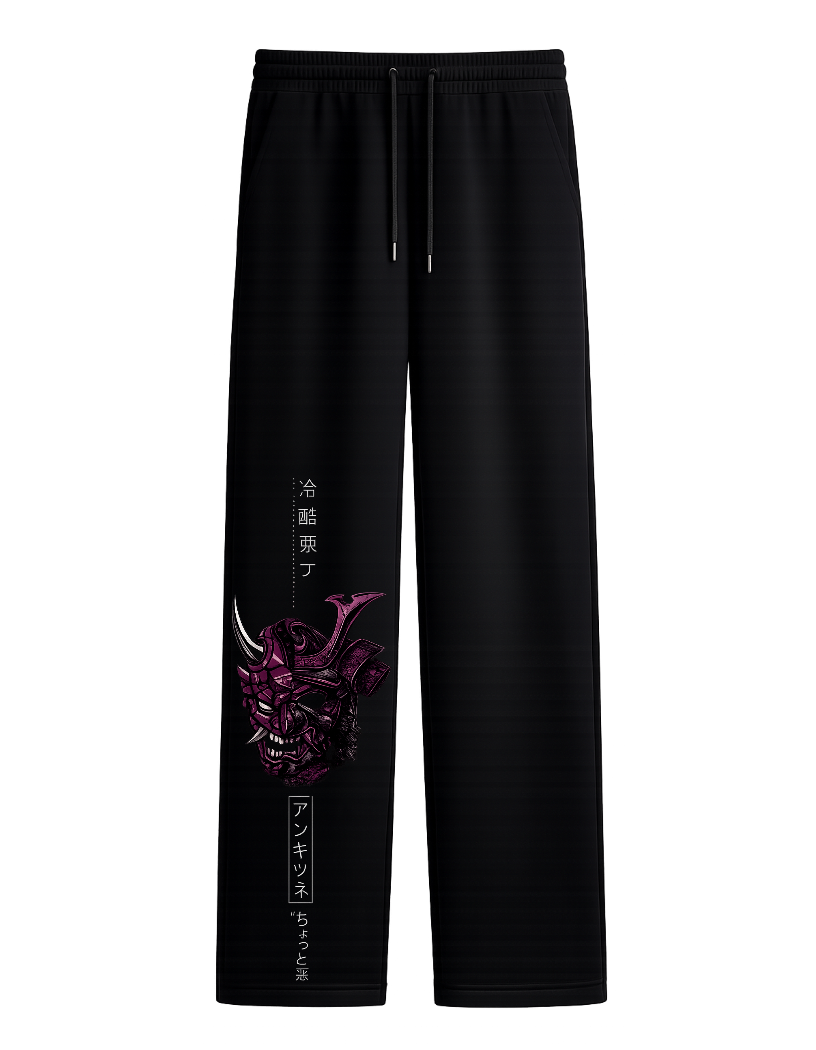 Oni Samurai Mask Japanese Streetwear Joggers