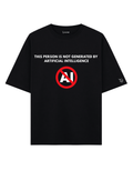 Not AI Oversized T-Shirt