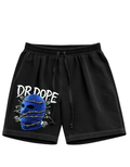 Dr Dope Ski Mask Baggy Shorts