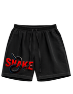 Snake Inside Baggy Shorts
