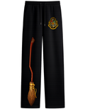 Wizard Broom Harry Potter Joggers Black