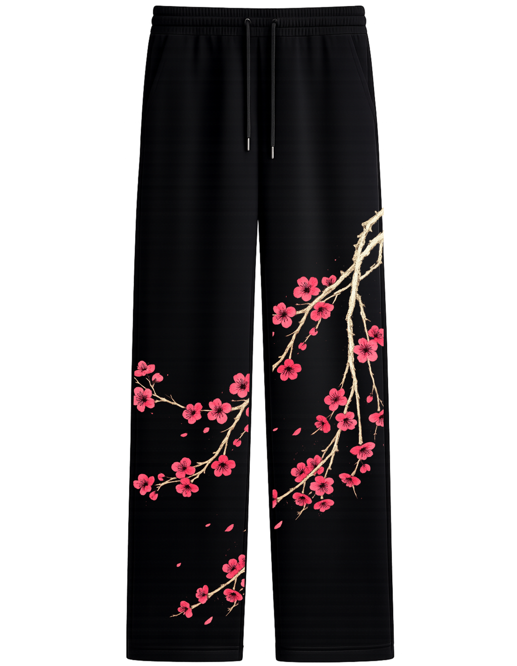 Cherry Blossom Joggers White