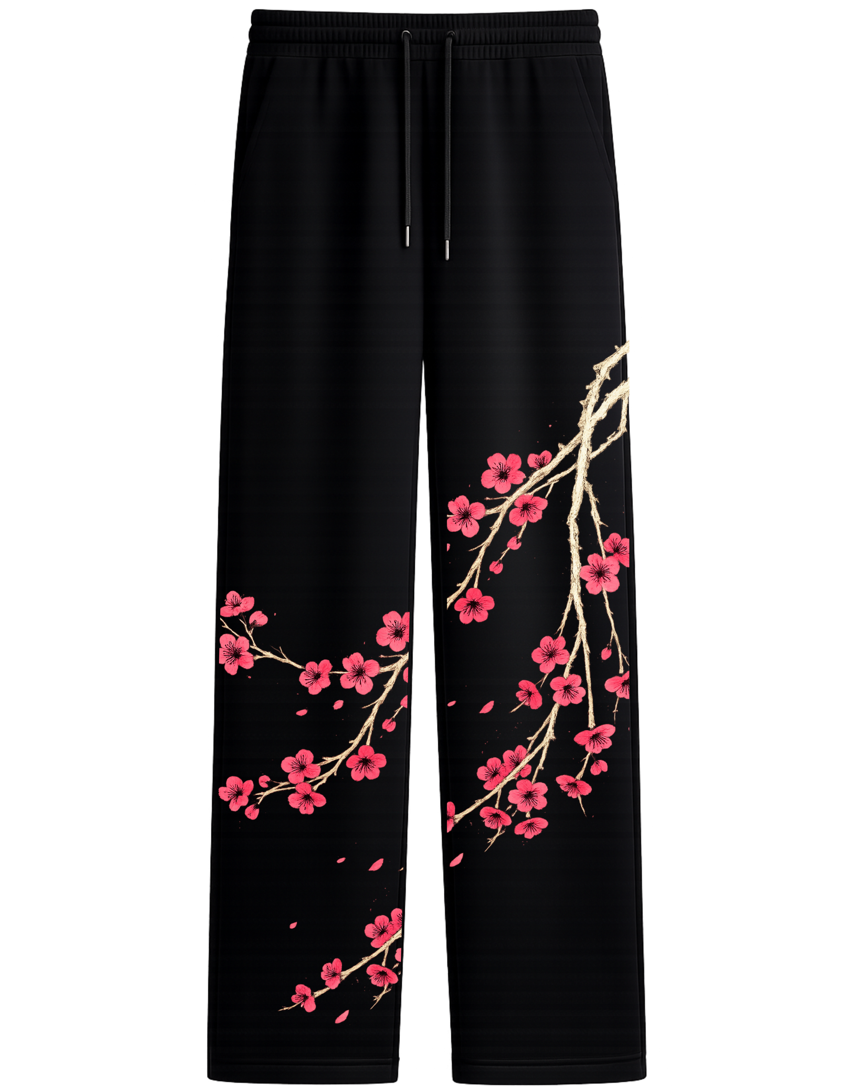 Cherry Blossom Joggers White