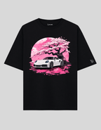 PCB Porsche Cherry Blossom Oversized T-Shirt