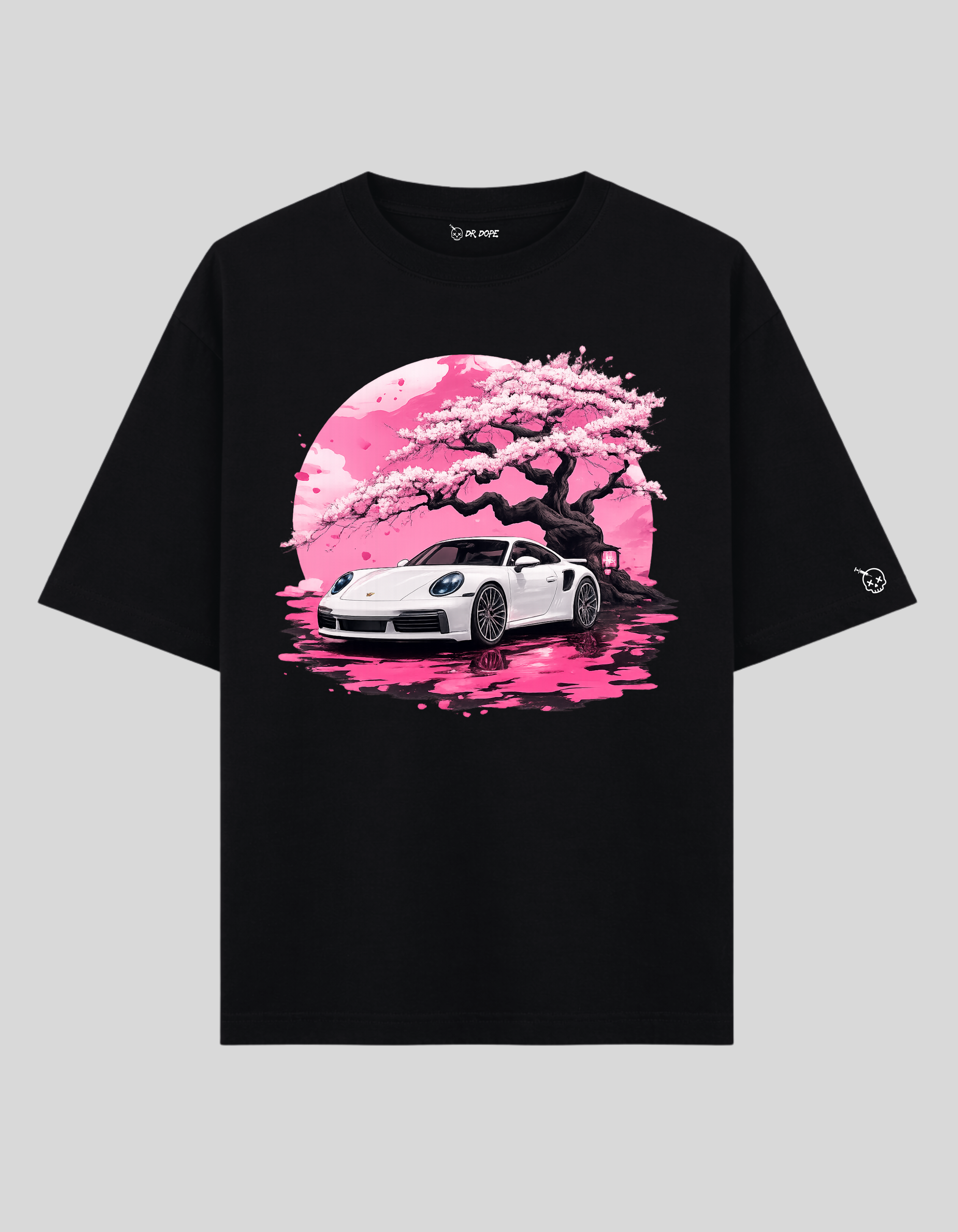 PCB Porsche Cherry Blossom Oversized T-Shirt