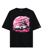 PCB Porsche Cherry Blossom Oversized T-Shirt