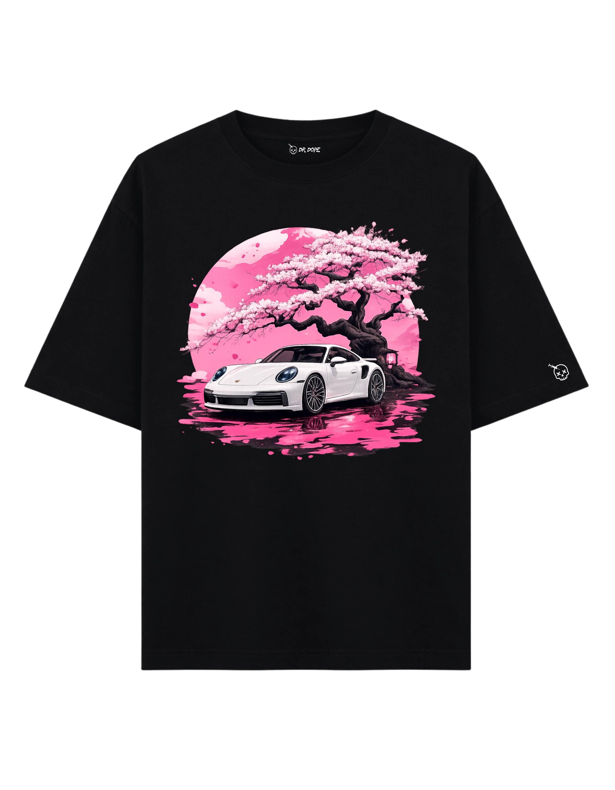 PCB Porsche Cherry Blossom Oversized T-Shirt