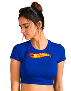 Hot Mess Baby Tee | Graphic Crop Top