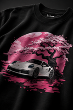 PCB Porsche Cherry Blossom Oversized T-Shirt
