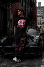 PCB Porsche Cherry Blossom Oversized T-Shirt