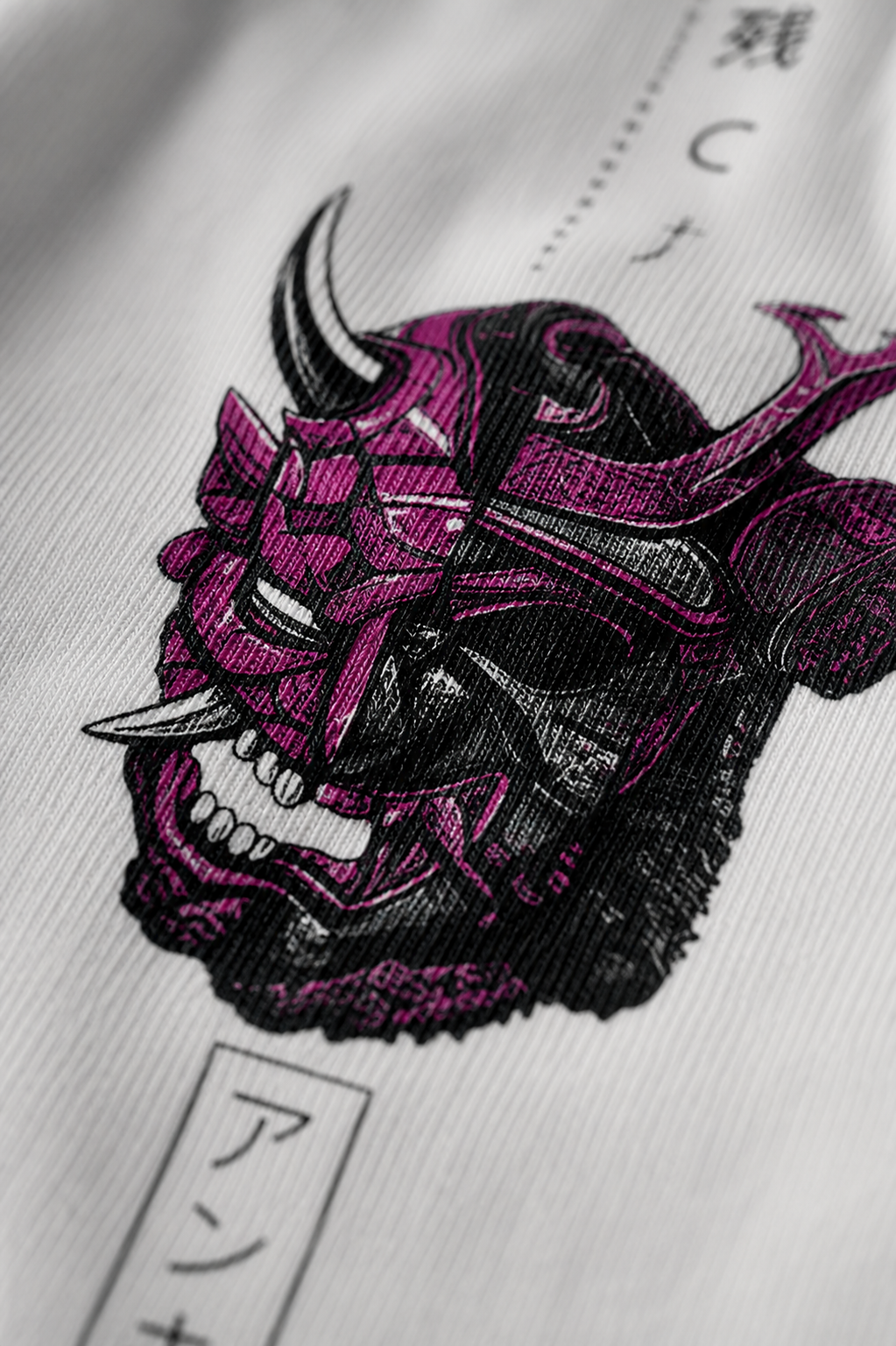 Oni Samurai Mask Japanese Streetwear Joggers