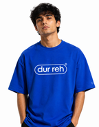 Dur Reh Oversized T-Shirt Blue