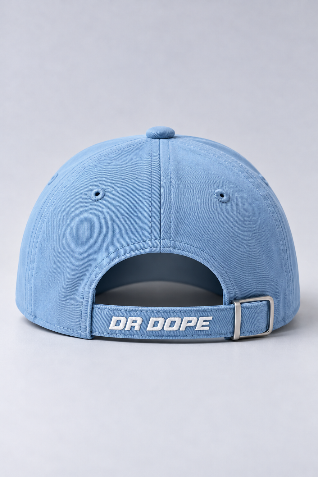 Pastel Blue Embroidered Cap