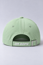 Mint Green Embroidered Cap