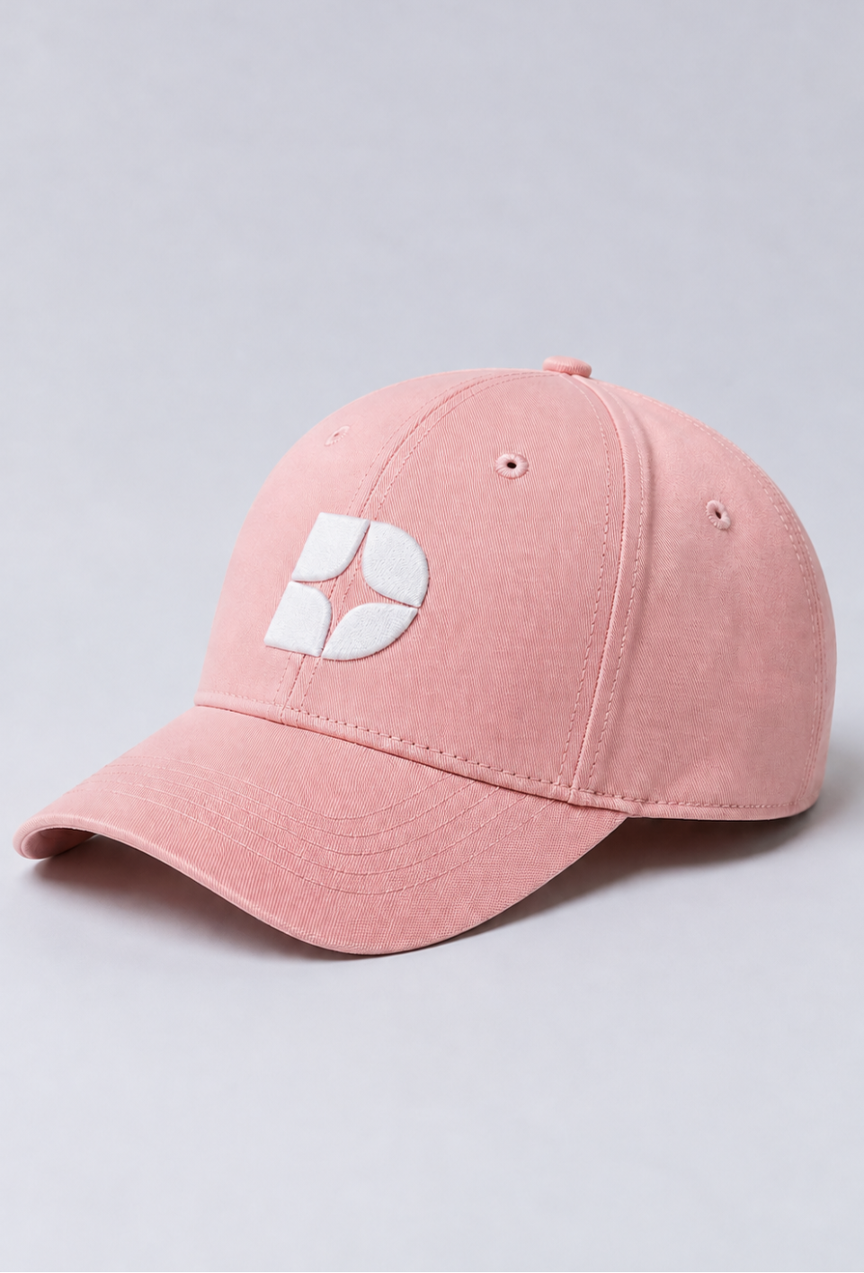 Pink Embroidered Cap
