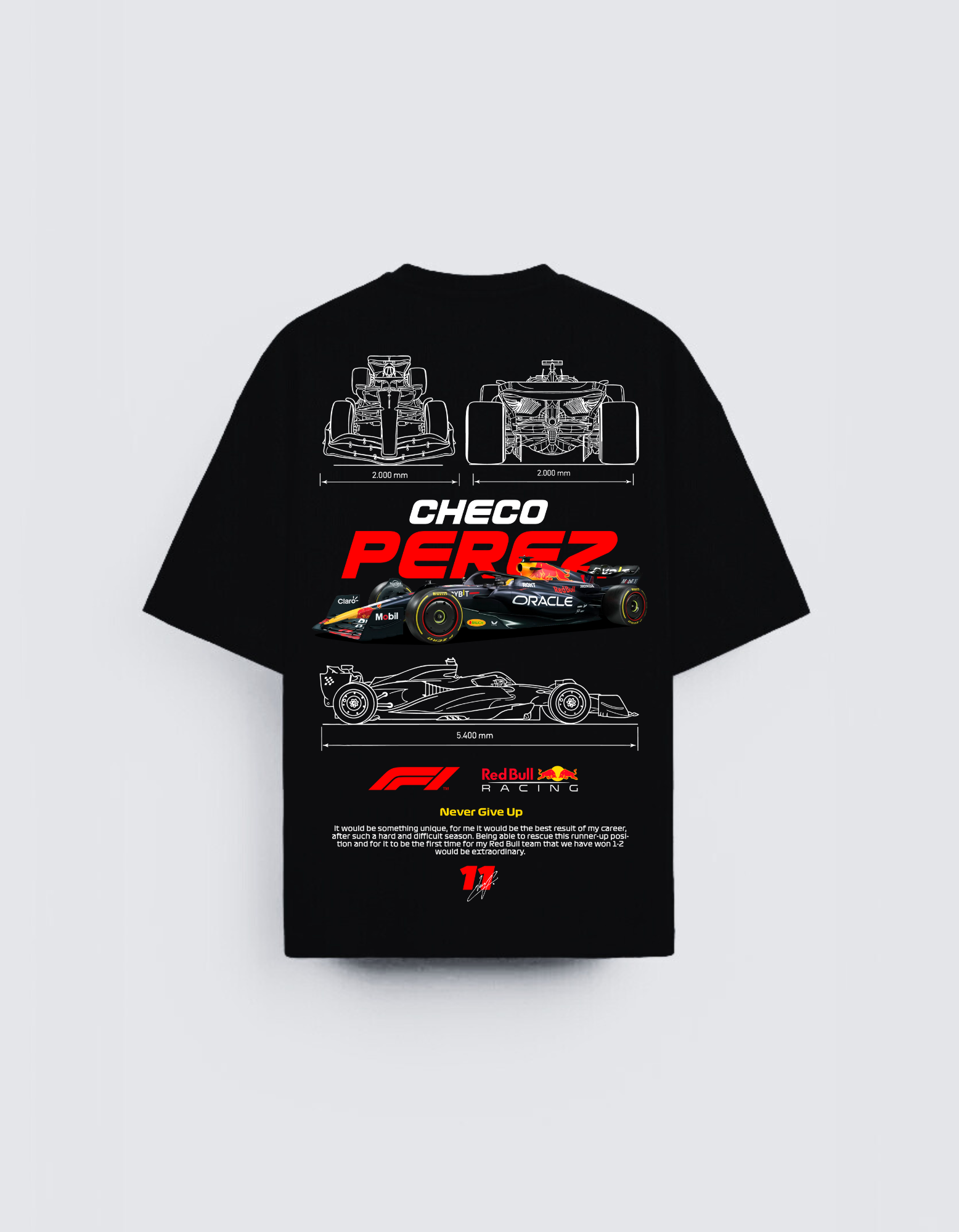 Checo Perez F1 Tshirt