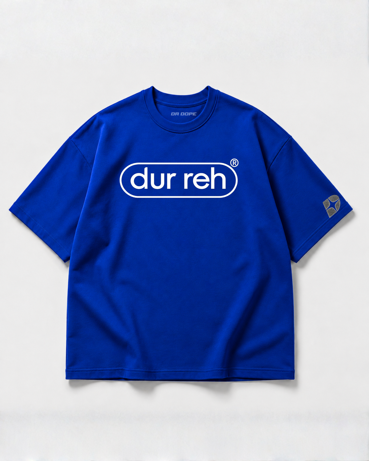 Dur Reh Oversized T-Shirt Blue