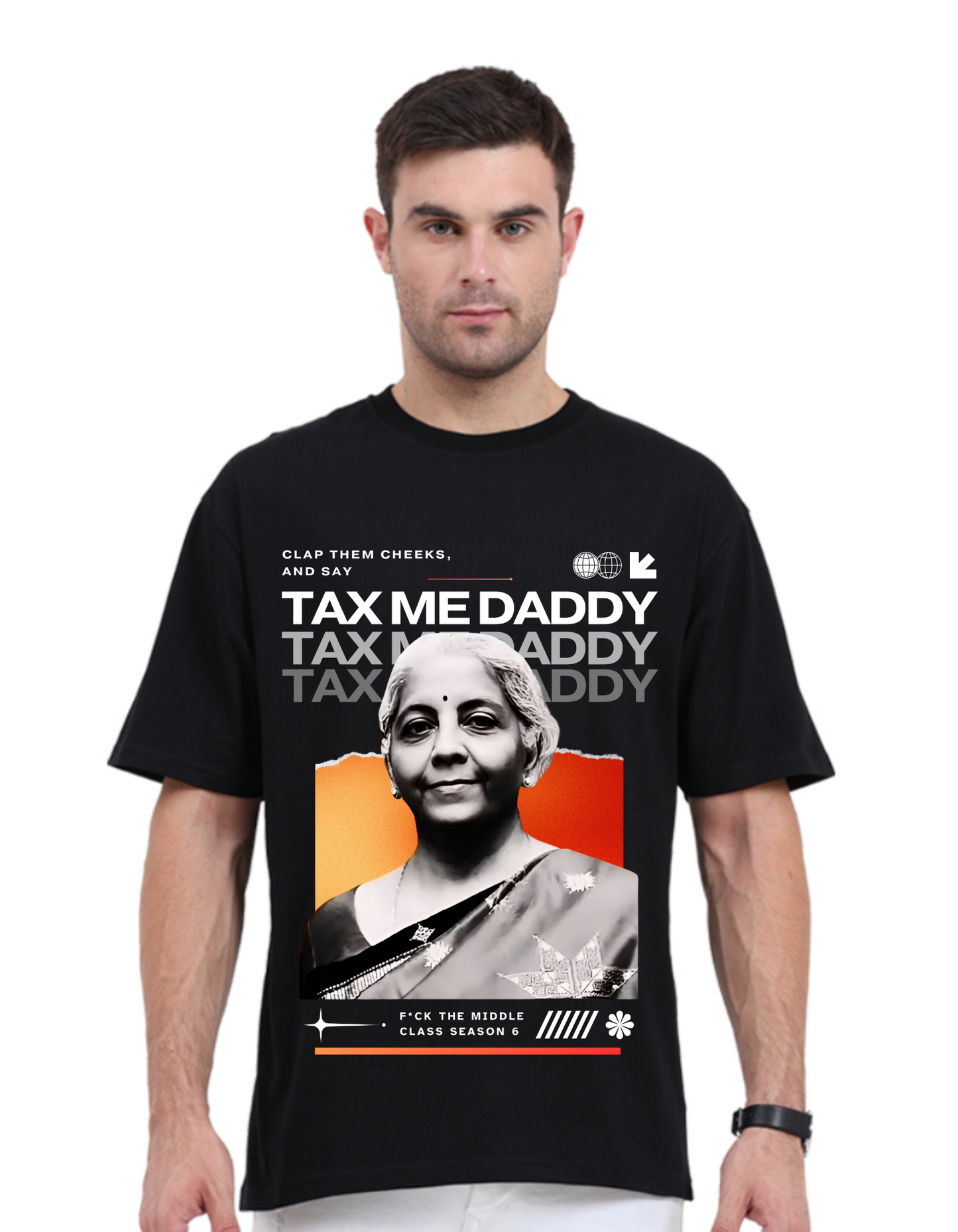 TAX ME DADDY T-Shirt [Unisex Oversized T-Shirt] NEW STOCK