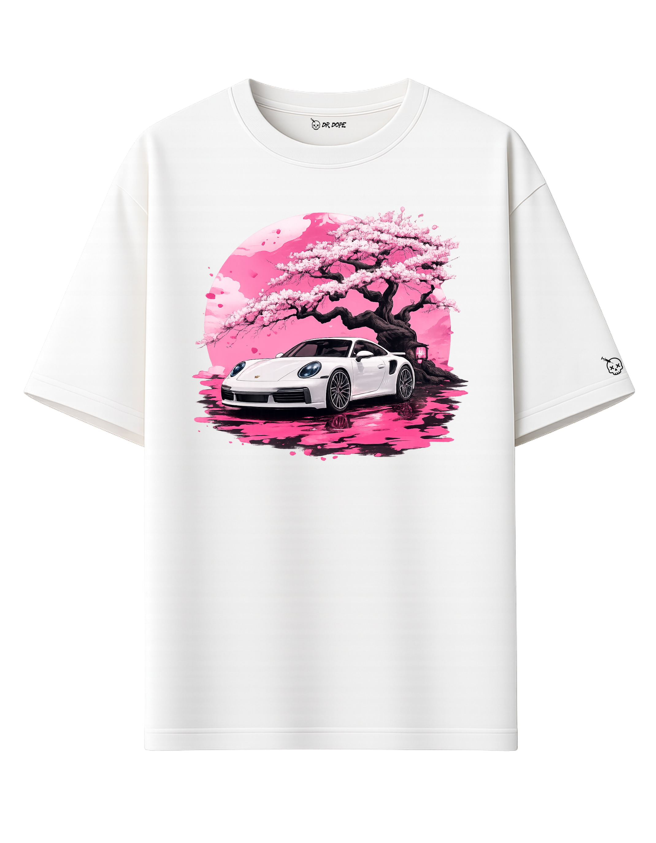 PCB Porsche Cherry Blossom Oversized T-Shirt